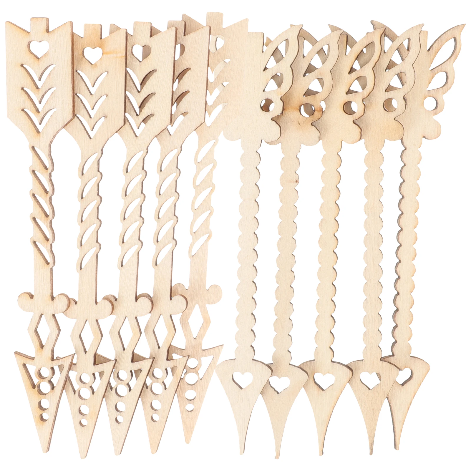 10pcs Wooden Arrow Cutouts Unfinished Natural Wood Color Creative DIY Craft Decorations for Kids Blank Wood Chips Embellishment
10pcs Wooden Arrow Cutouts Unfinished Natural Wood Color Creative DIY Craft Decorations for Kids Blank Wood Chips Embellishment