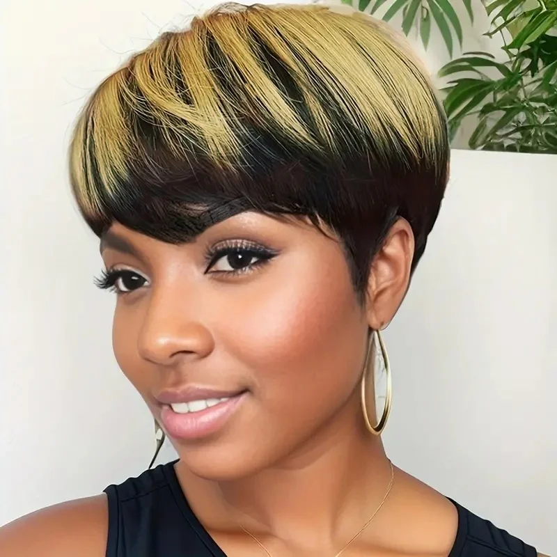 Короткий парик из натуральных волос с стрижкой пикси, цветной короткий парик для женщин, полный парик машинного производства
Короткий парик из натуральных волос с стрижкой пикси, цветной короткий парик для женщин, полный парик машинного производства