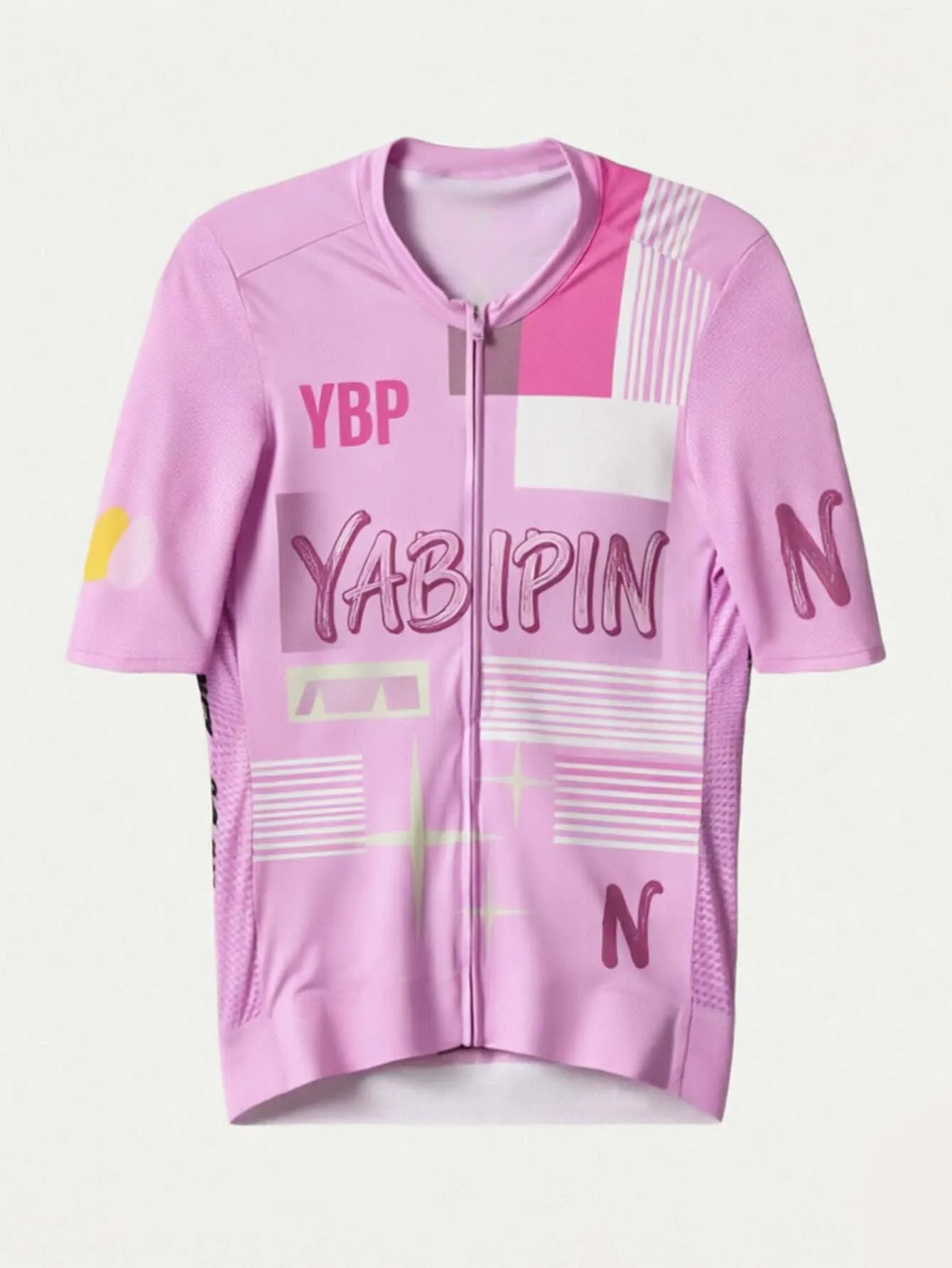 Men’s Cycling Jersey Full Zip Crewneck, Short Sleeve Letter Graphic, Lightweight Breathable Quick Dry Bike Top
Men’s Cycling Jersey Full Zip Crewneck, Short Sleeve Letter Graphic, Lightweight Breathable Quick Dry Bike Top