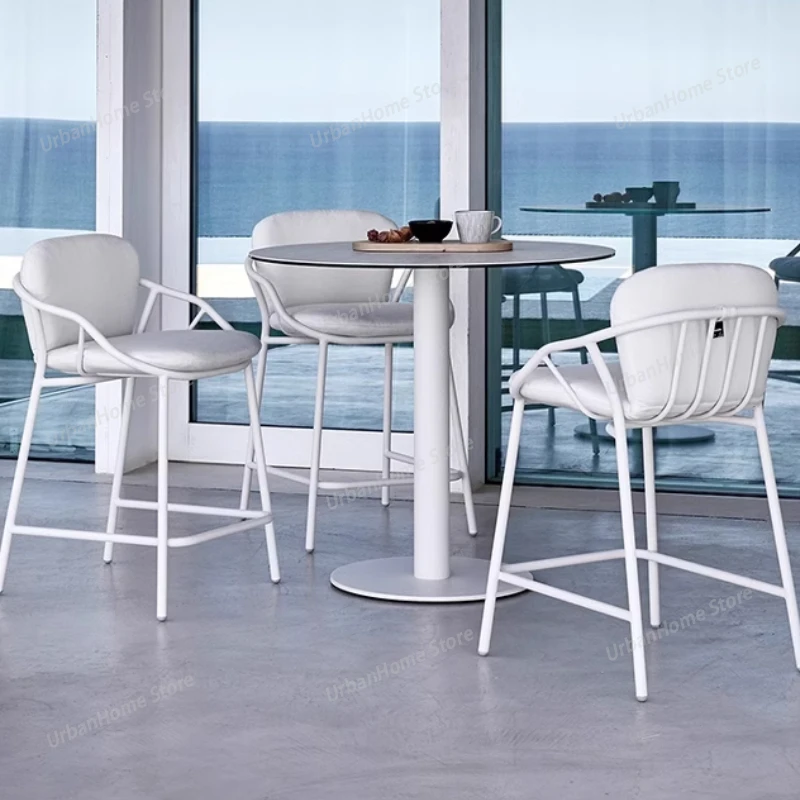 Modern Unique Bar Chair Designer Aluminum Outdoor Relaxing High Chair Reception Personalized Sillas Altas Para Barra Furniture
Modern Unique Bar Chair Designer Aluminum Outdoor Relaxing High Chair Reception Personalized Sillas Altas Para Barra Furniture