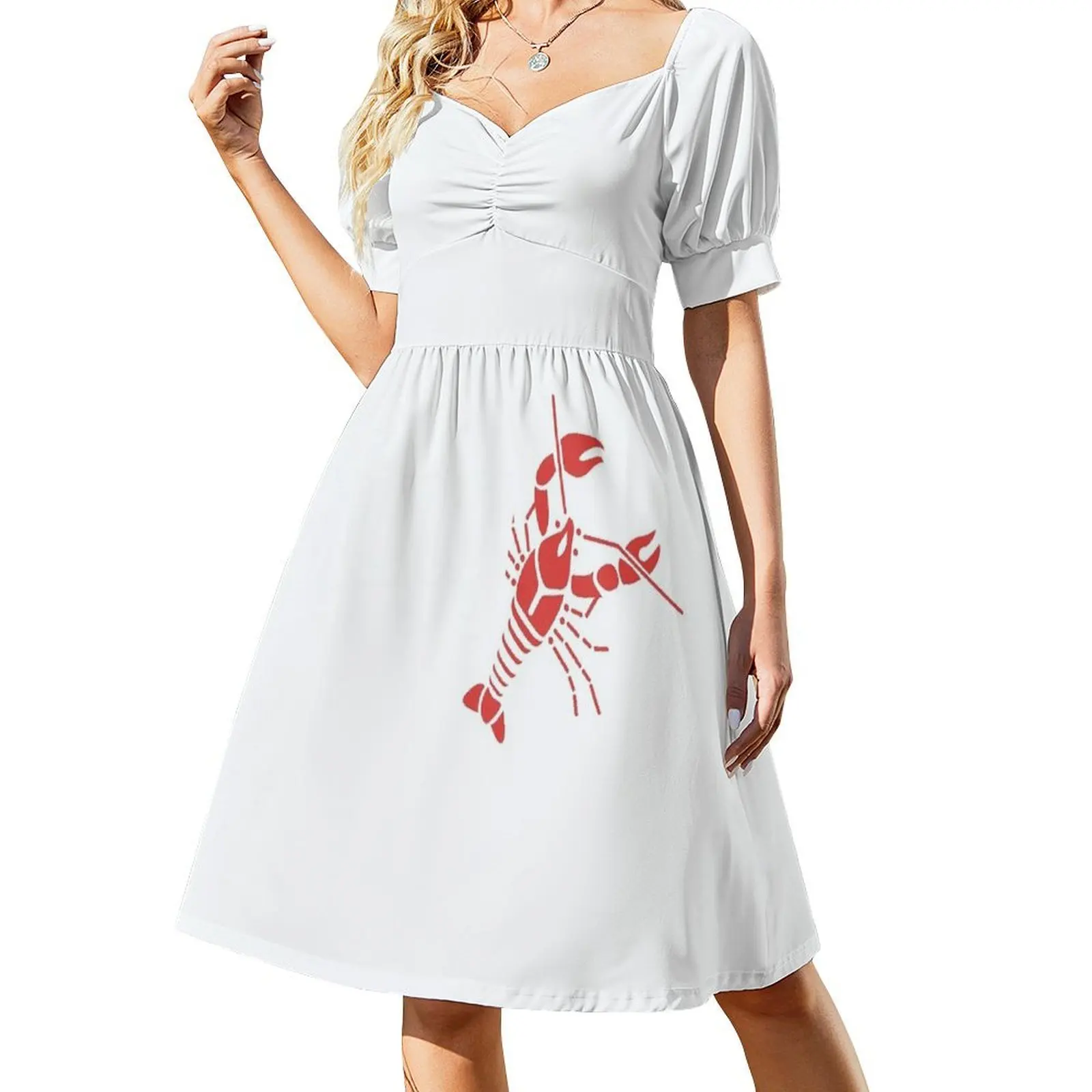 Crawfish King - Crawfish Boil Party Festival Crawfish Shirt Short Sleeved Dress women's evening dress 2025 dress for women
Crawfish King - Crawfish Boil Party Festival Crawfish Shirt Short Sleeved Dress women's evening dress 2025 dress for women