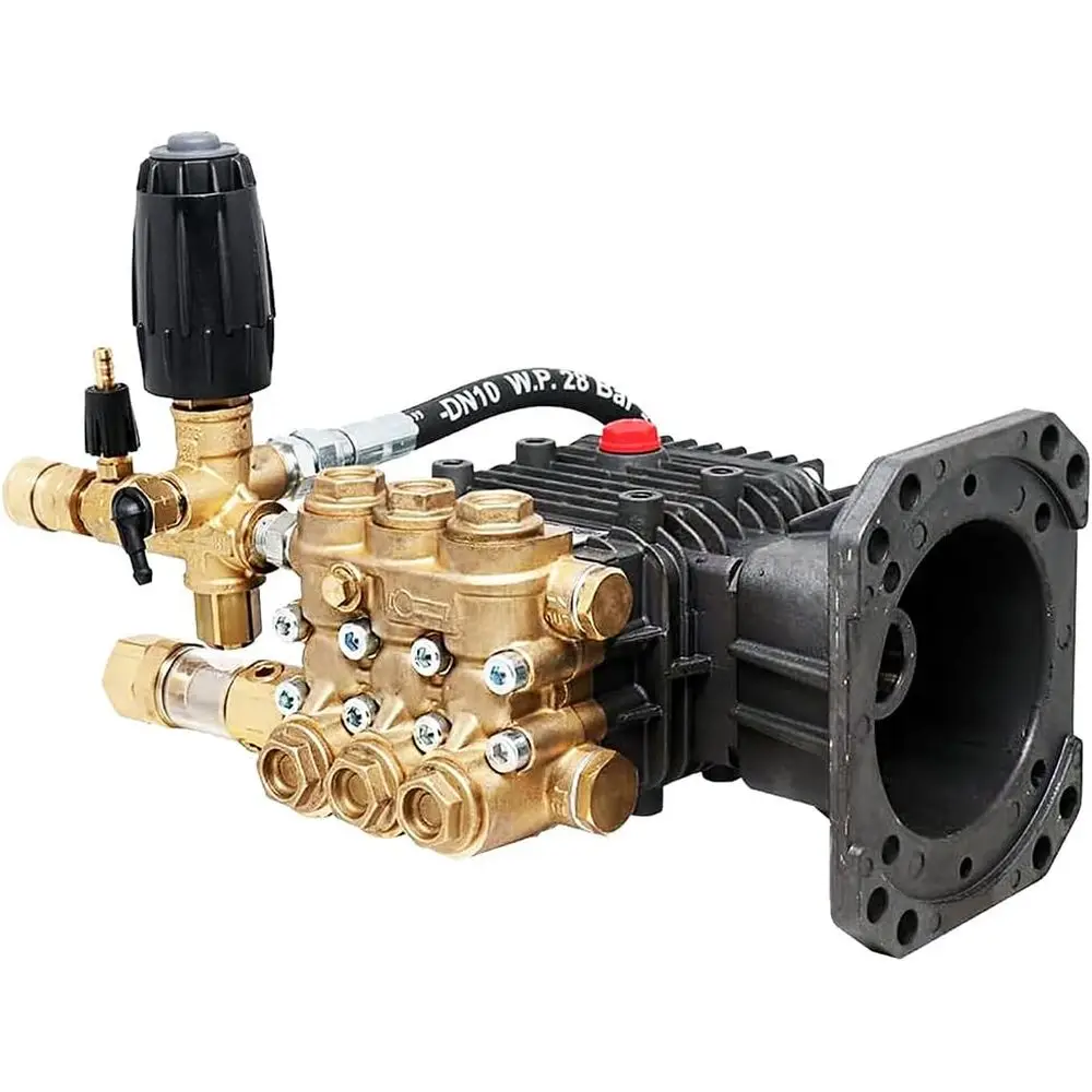 Plumbed Triplex Pump, 4000 PSI, 4.0 GPM, 3400 RPM, 1 Hollow Shaft
Plumbed Triplex Pump, 4000 PSI, 4.0 GPM, 3400 RPM, 1 Hollow Shaft