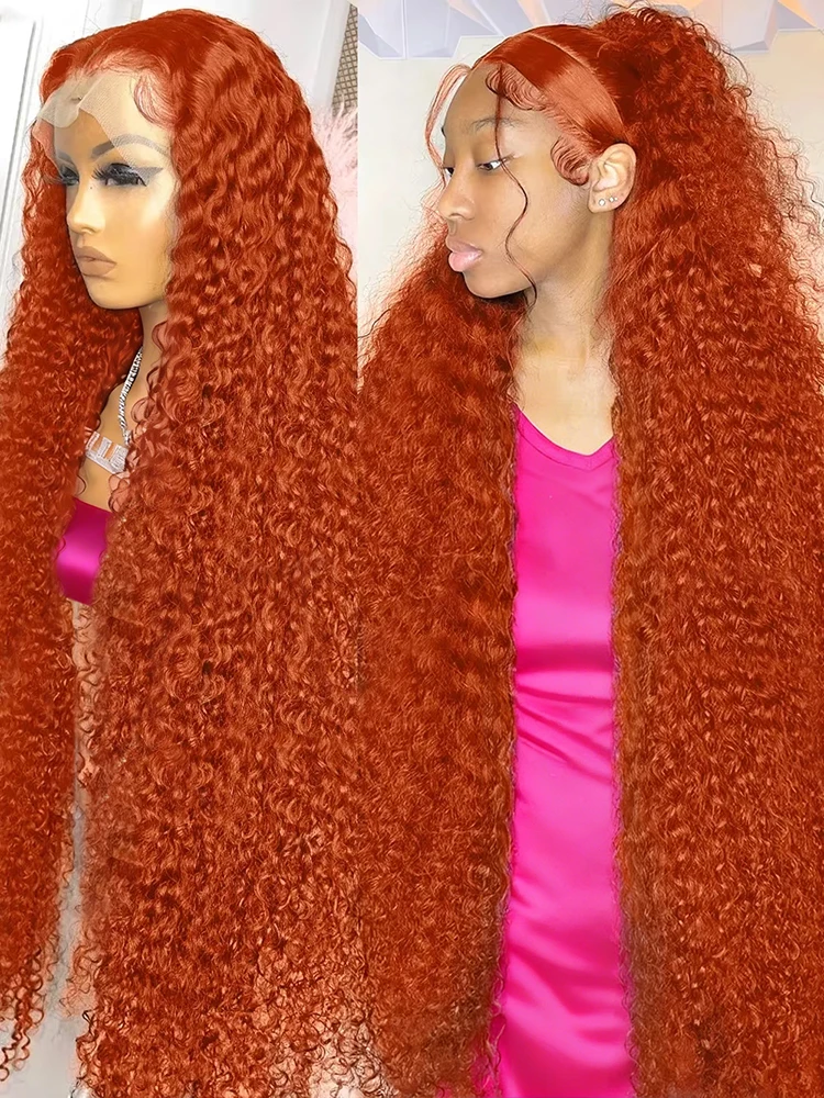 13×6 Ginger Orange Lace Front Wig Human Hair Deep Wave 13×4 7×5 Glueless Orange Colored Vietnamese Original Wig 250 Density
13×6 Ginger Orange Lace Front Wig Human Hair Deep Wave 13×4 7×5 Glueless Orange Colored Vietnamese Original Wig 250 Density