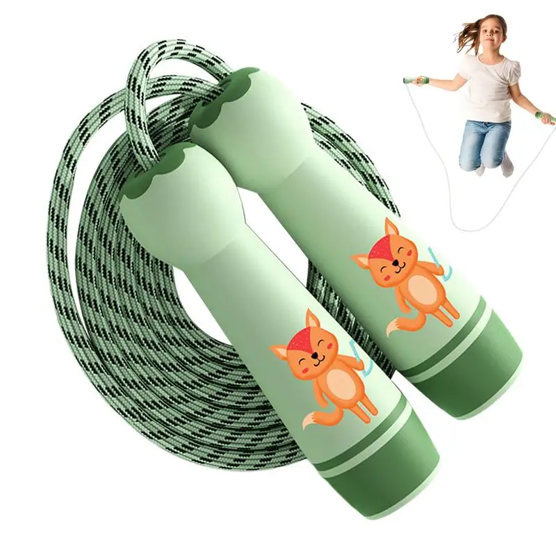 Jump Rope For Kids Adjustable Cotton Jumping Cord Fitness Skipping Rope With Handle For Kids Boys Girls Outdoor Exercise Workout
Jump Rope For Kids Adjustable Cotton Jumping Cord Fitness Skipping Rope With Handle For Kids Boys Girls Outdoor Exercise Workout