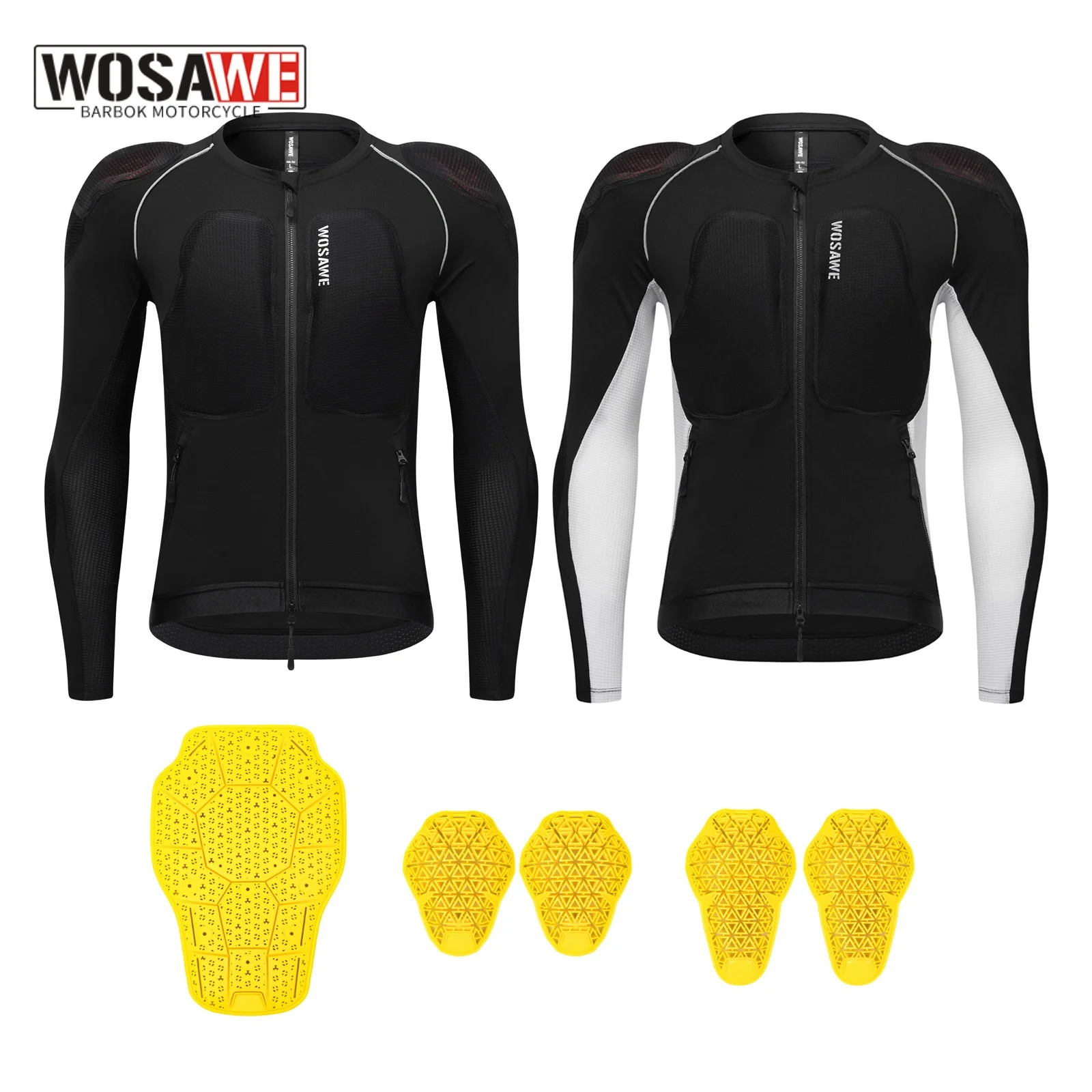 WOSAWE Men's Motorcycle Clothing Racing Jacket Off-Road Motocross Protective Gear Armor Body Protector Racing Equipment
WOSAWE Men's Motorcycle Clothing Racing Jacket Off-Road Motocross Protective Gear Armor Body Protector Racing Equipment