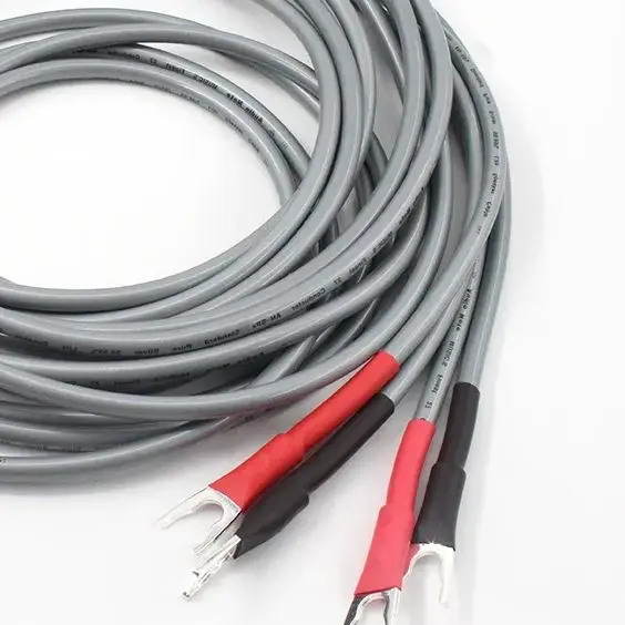 Premium Pure Silver Reference Speaker Cable with Y-Spade Terminals for Hi-End Systems
Premium Pure Silver Reference Speaker Cable with Y-Spade Terminals for Hi-End Systems