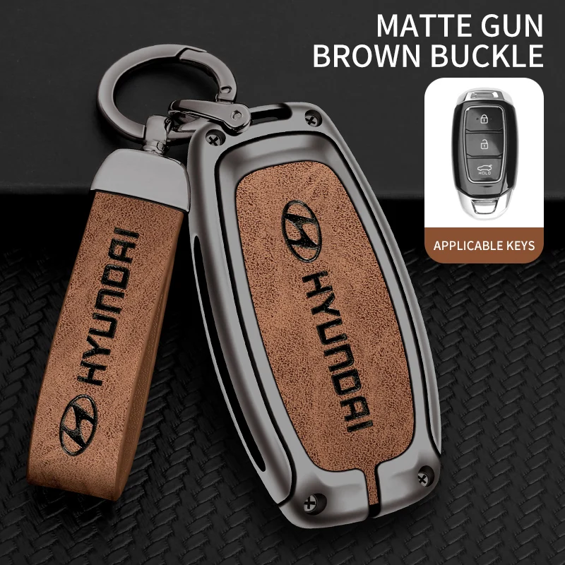 Zinc Alloy Car Logo Key Case Cover Shell for Hyundai I30 Ix35 Kona Encino Solaris Azera Grandeur Ig Accent TM Palisade Santa Fe
Zinc Alloy Car Logo Key Case Cover Shell for Hyundai I30 Ix35 Kona Encino Solaris Azera Grandeur Ig Accent TM Palisade Santa Fe