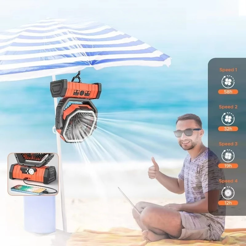 new 20000mAh Auto-Oscillating Battery Operated with Remote/Hook/Timer, Rechargeable Camping Fan with LED Lantern
new 20000mAh Auto-Oscillating Battery Operated with Remote/Hook/Timer, Rechargeable Camping Fan with LED Lantern