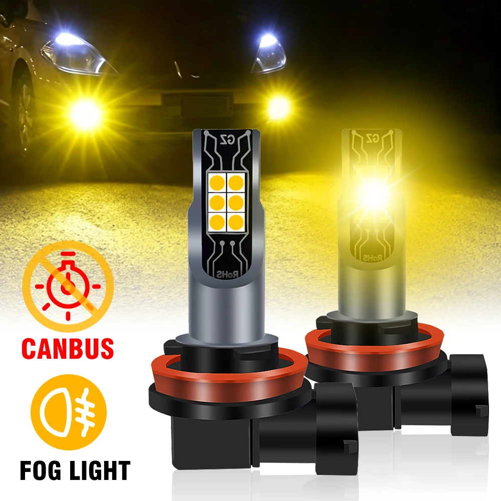 Fog Lights H11 H8 H9 H16(JP) 6000K White High Bright H1 H7 Car Running Lamp 2X 9012 Hir2 DRL H10 9140 9145 12V Foglamp 9005 9006
Fog Lights H11 H8 H9 H16(JP) 6000K White High Bright H1 H7 Car Running Lamp 2X 9012 Hir2 DRL H10 9140 9145 12V Foglamp 9005 9006