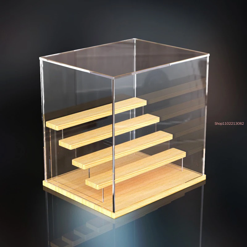 Transparent Acrylic Blind Box Storage Figurines Display Stand Desktop Dustproof Perfume Shelf
Transparent Acrylic Blind Box Storage Figurines Display Stand Desktop Dustproof Perfume Shelf