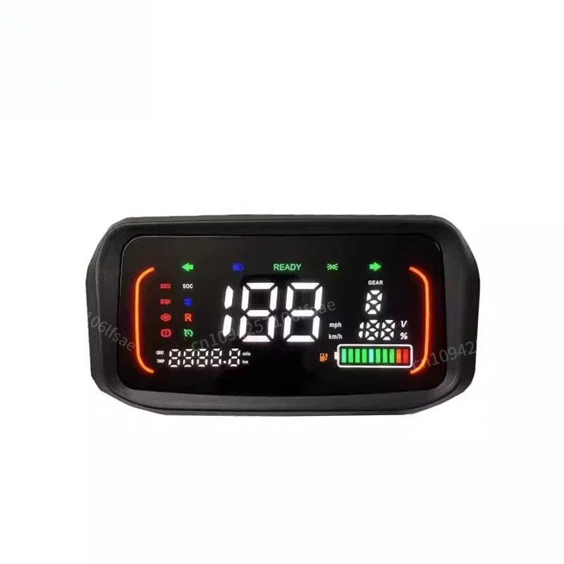 N7 цветной ЖК-дисплей 48 В 60 В 72 В 96 В литиевая батарея мото приборная панель инструмент One-LIN для контроллера Votol и Fardriver 
N7 цветной ЖК-дисплей 48 В 60 В 72 В 96 В литиевая батарея мото приборная панель инструмент One-LIN для контроллера Votol и Fardriver