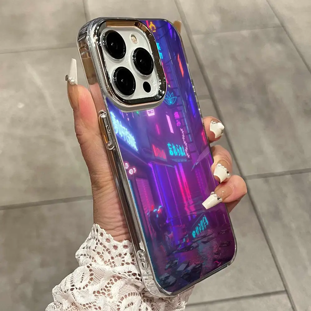 Cyberpunk Style Phone Case Phone Case For iPhone 17 Air 16 15 14 Plus 13 12 11 Pro Max 16e Shockproof HD Clear Back Cover
Cyberpunk Style Phone Case Phone Case For iPhone 17 Air 16 15 14 Plus 13 12 11 Pro Max 16e Shockproof HD Clear Back Cover