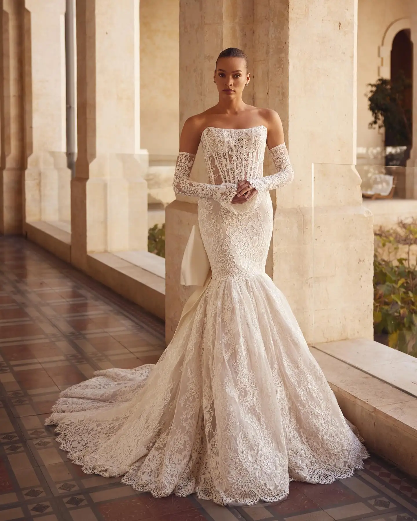 Vestido De Novia Encaje Corte Sirena Mangas Desmontables Noiva Elegante Corset Wedding Dress Casamento Novias Robe Mariage Bride
Vestido De Novia Encaje Corte Sirena Mangas Desmontables Noiva Elegante Corset Wedding Dress Casamento Novias Robe Mariage Bride