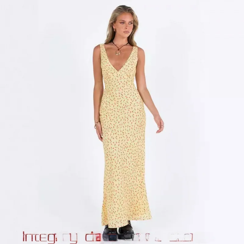 Elegant Style Printed Dress Women's Sleeveless Top Innerwear Short V-Neck Zipper Closure Polka Dot Polyester Summer Dress
Elegant Style Printed Dress Women's Sleeveless Top Innerwear Short V-Neck Zipper Closure Polka Dot Polyester Summer Dress