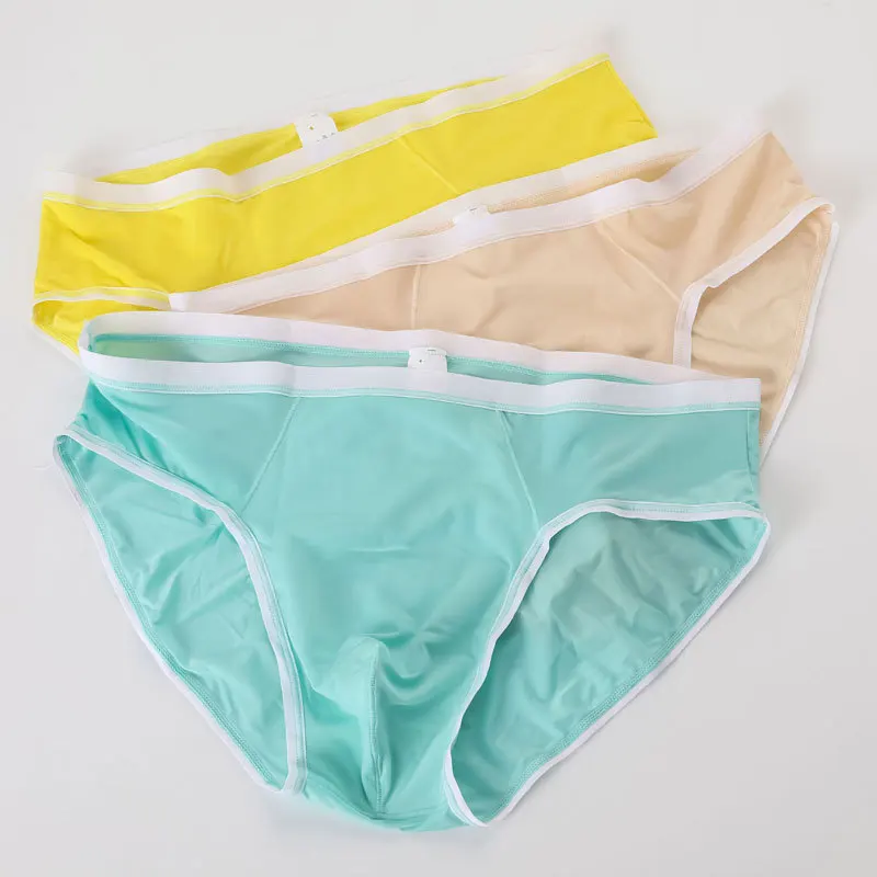 Low Waist New Men's Panties Sexy Underwear Male Briefs Men Ice Silk Underpants Male Thin Breathable Triangle Panties
Low Waist New Men's Panties Sexy Underwear Male Briefs Men Ice Silk Underpants Male Thin Breathable Triangle Panties