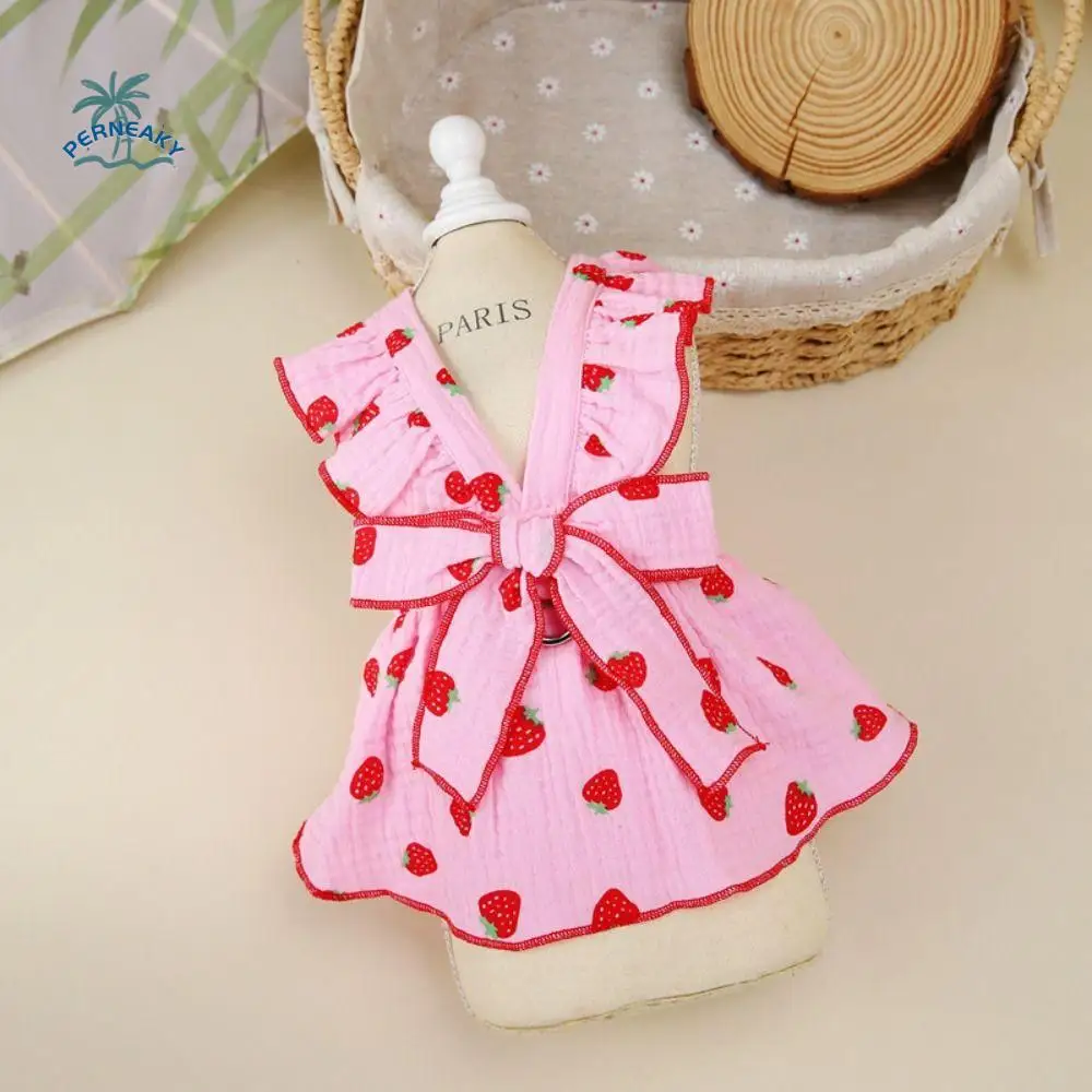 Pet Supplies Cute Dog Floral Princess Dress Soft Fashion Cat Skirt Thin Design Breathable Pet Clothes Summer
Pet Supplies Cute Dog Floral Princess Dress Soft Fashion Cat Skirt Thin Design Breathable Pet Clothes Summer