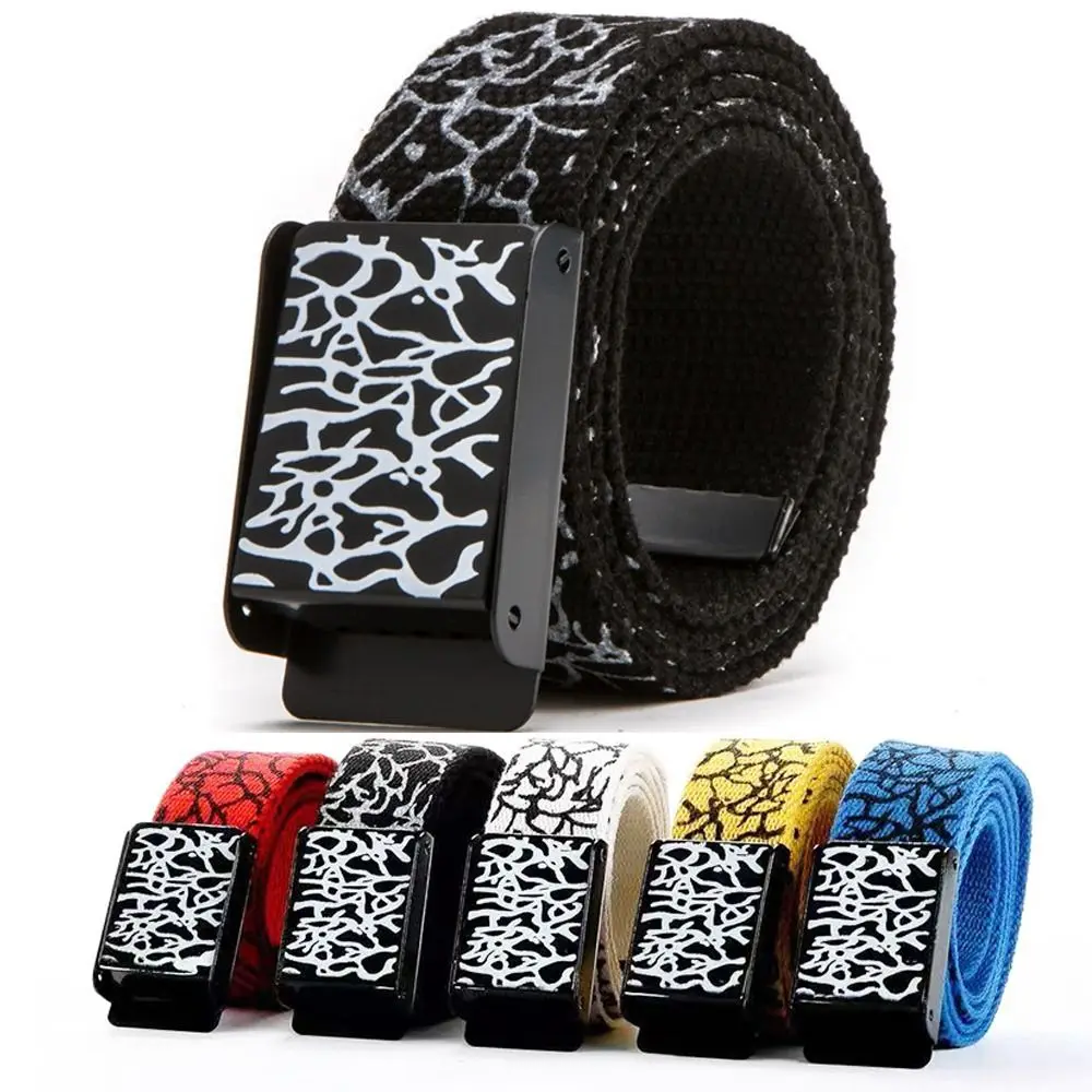 Trendy Punk Canvas Belts Simple Versatile Hip Hop Waist Strap Harajuku Waistband Collocation Jeans Trouser Unisex
Trendy Punk Canvas Belts Simple Versatile Hip Hop Waist Strap Harajuku Waistband Collocation Jeans Trouser Unisex