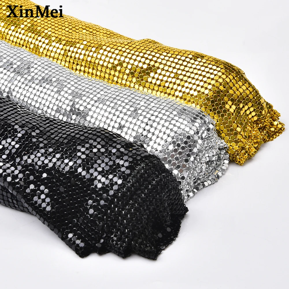 45*150cm Metal Sequins Aluminum Mesh Rhinestone Sheet Applique Diy Jewelry Earrings Household Tablecloth Party Dress Bags Fabric
45*150cm Metal Sequins Aluminum Mesh Rhinestone Sheet Applique Diy Jewelry Earrings Household Tablecloth Party Dress Bags Fabric