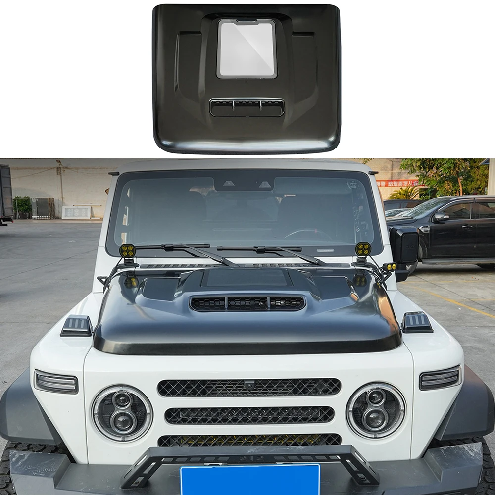 Off-road Modified Front Engine Cover Bonnet Direct Replacement Fits for BAIC 212 T01 2024 2025 2026 Custom Hood Body Kits
Off-road Modified Front Engine Cover Bonnet Direct Replacement Fits for BAIC 212 T01 2024 2025 2026 Custom Hood Body Kits