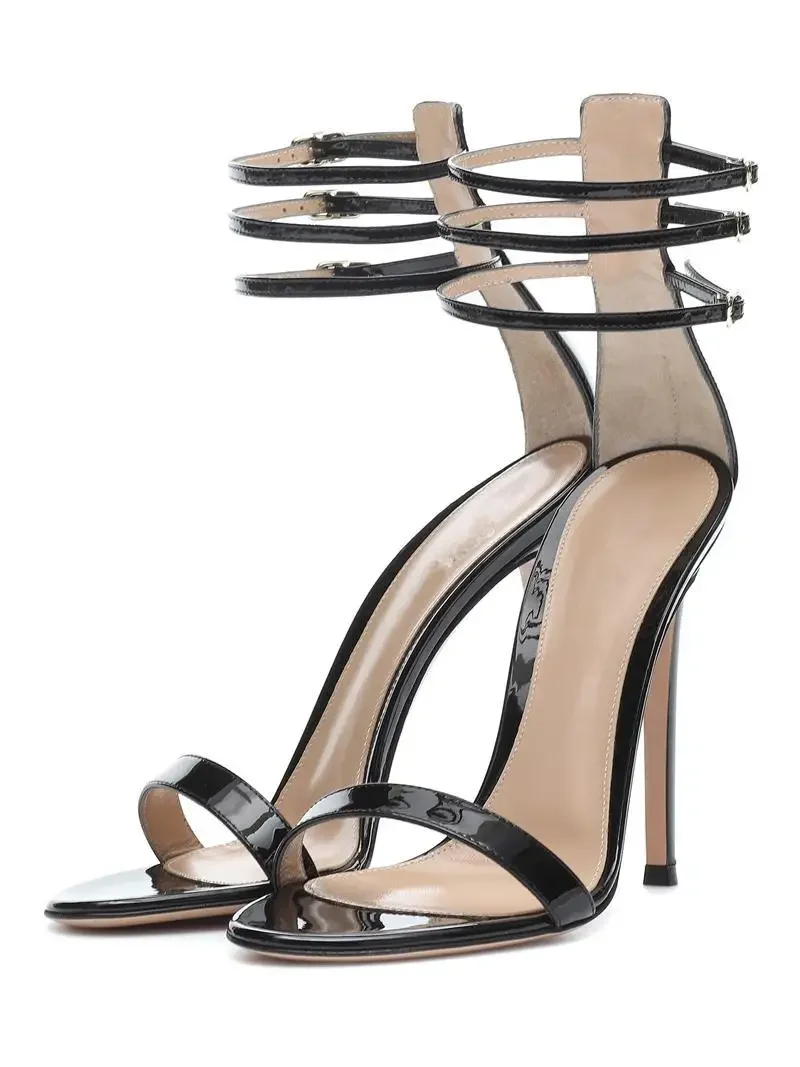 Women Luxury Sandals Buckle Strap Stiletto Thin High Heels Fetish Sexy Open Toe Evening Party Lady Shoe Zapatos Mujer
Women Luxury Sandals Buckle Strap Stiletto Thin High Heels Fetish Sexy Open Toe Evening Party Lady Shoe Zapatos Mujer
