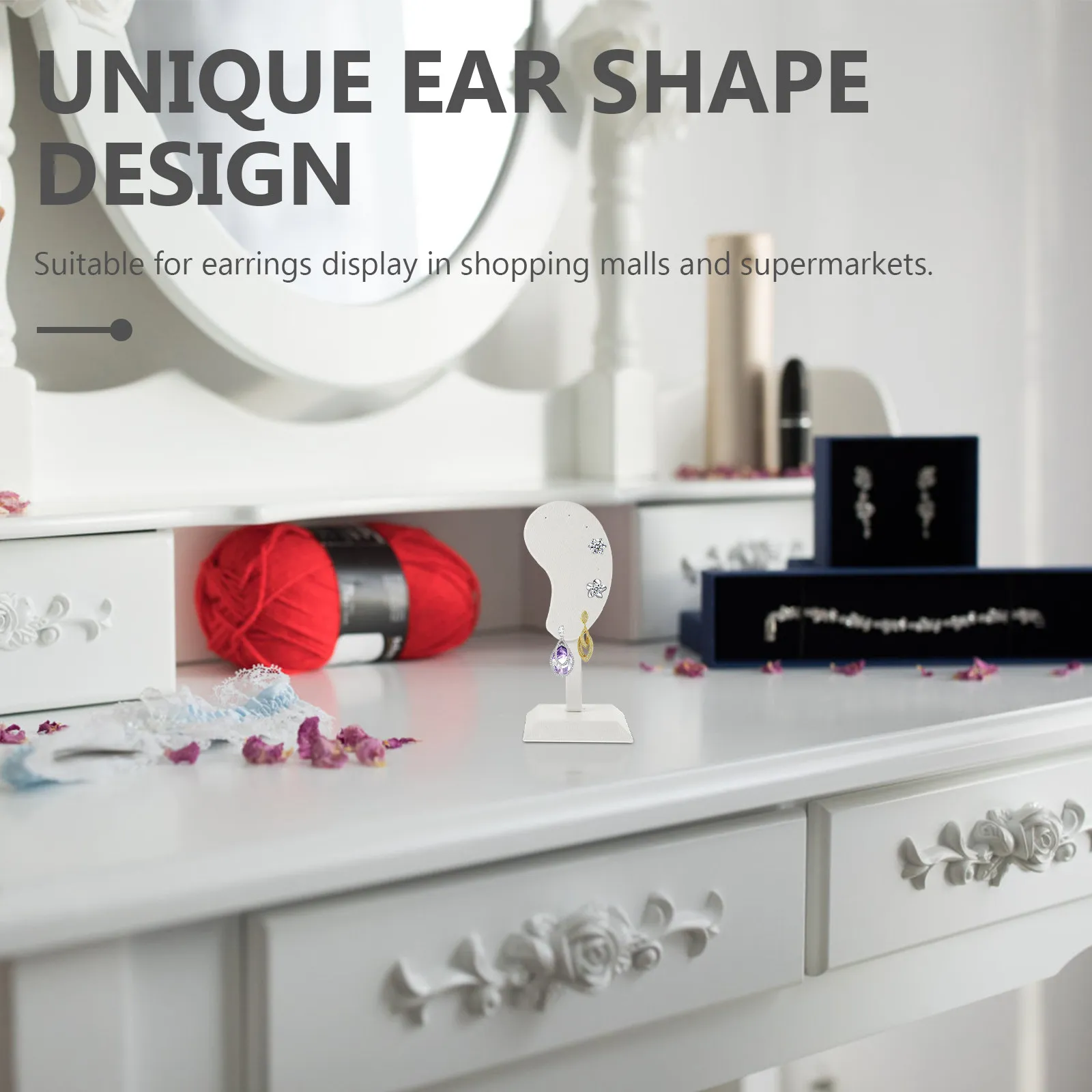 1pc Earring Stand Jewelry Rack For Earrings Holder Ear Studs Display Stand Showcase Storage Rack Photography Prop Retail
1pc Earring Stand Jewelry Rack For Earrings Holder Ear Studs Display Stand Showcase Storage Rack Photography Prop Retail