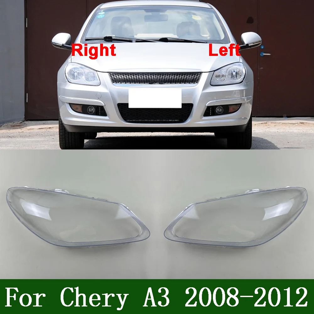 For Chery A3 2008 2009-2012 Front Headlamp Lamp Cover Headlight Shell Transparent Lens Replace The Original Lampshade Plexiglass
For Chery A3 2008 2009-2012 Front Headlamp Lamp Cover Headlight Shell Transparent Lens Replace The Original Lampshade Plexiglass