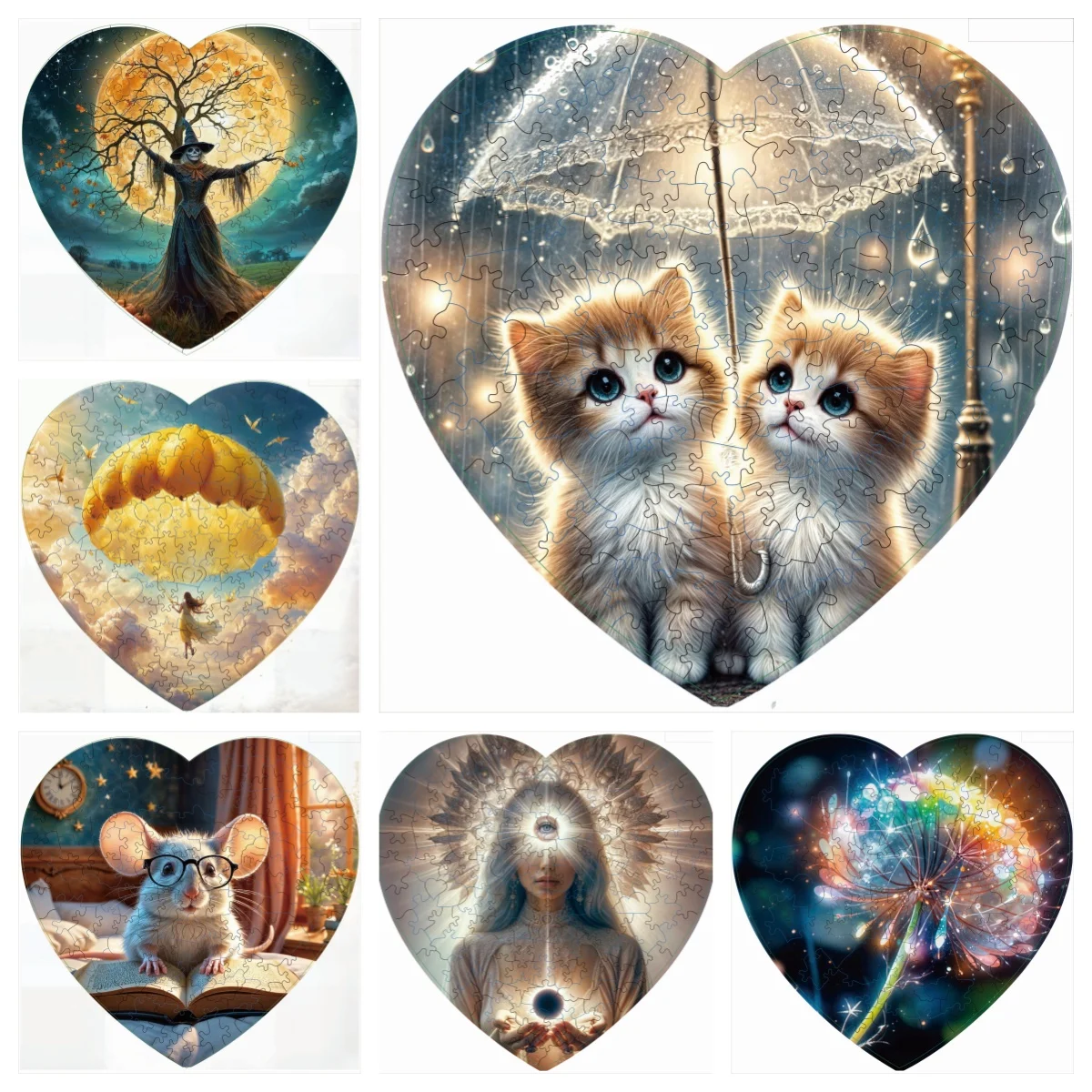 Мышь, кошка, парашют, деревянная головоломка, игрушки высокой сложности, головоломка, тренировка концентрации, подарки на Рождество, день рождения, праздник, домашний декор
Мышь, кошка, парашют, деревянная головоломка, игрушки высокой сложности, головоломка, тренировка концентрации, подарки на Рождество, день рождения, праздник, домашний декор
