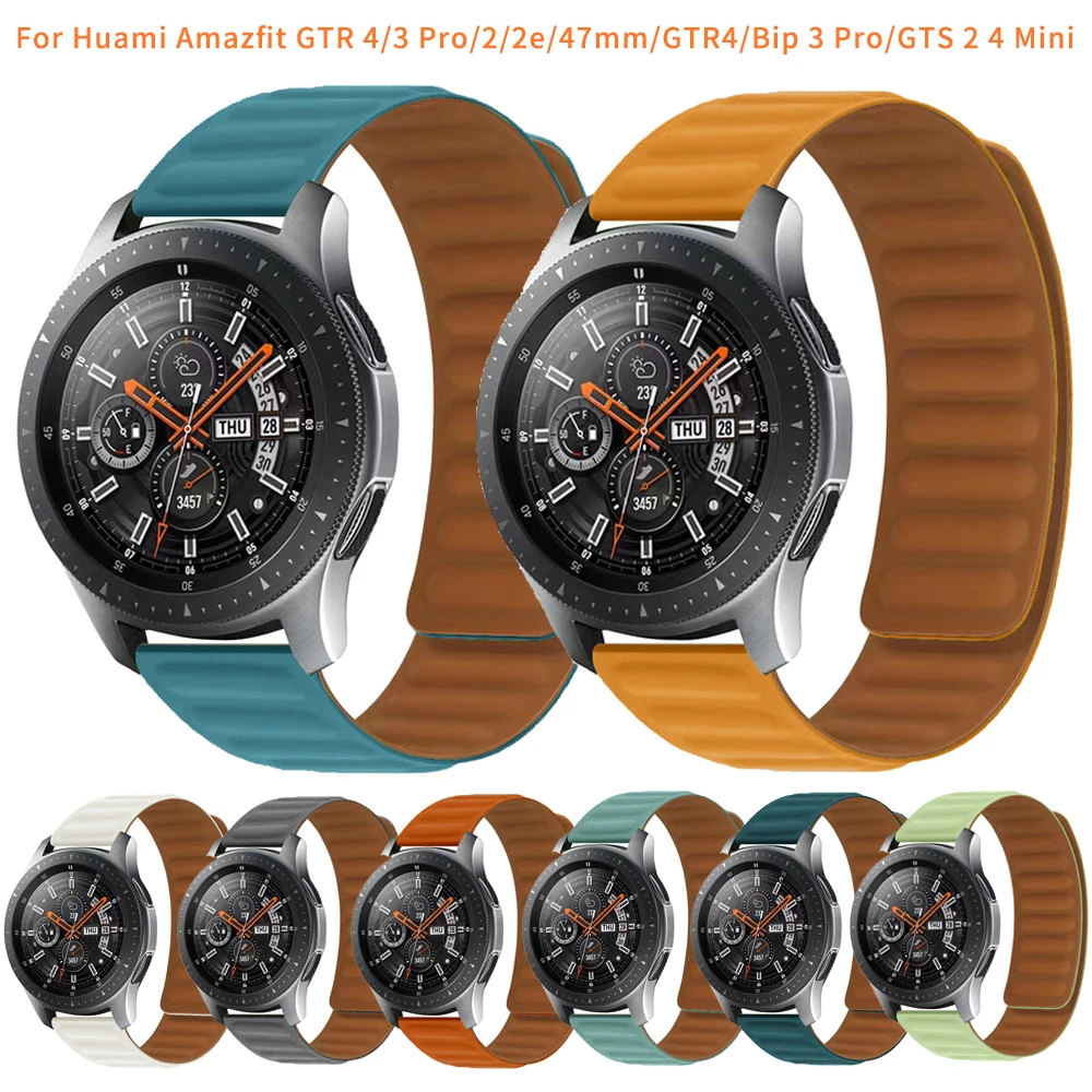 Ремешок силиконовый для Huami Amazfit GTR 4/3 Pro/2/2e/47 мм/GTR4, спортивный браслет с магнитной петлей, Bip 3 Pro/GTS 2 4 Mini, браслет
Ремешок силиконовый для Huami Amazfit GTR 4/3 Pro/2/2e/47 мм/GTR4, спортивный браслет с магнитной петлей, Bip 3 Pro/GTS 2 4 Mini, браслет