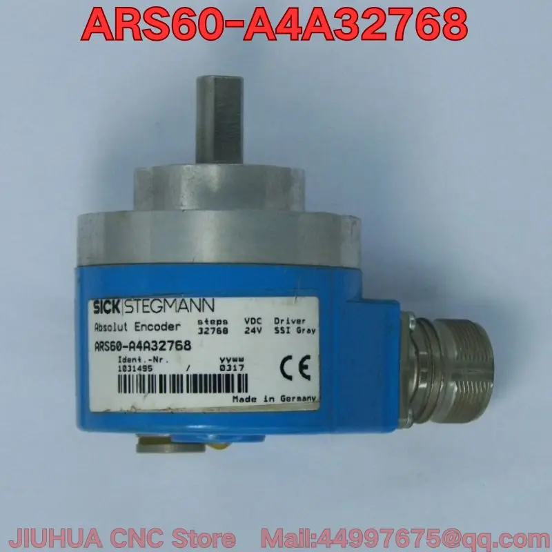 Функциональный тест б/у энкодера ARS60-A4A32768 нормально.
Функциональный тест б/у энкодера ARS60-A4A32768 нормально.