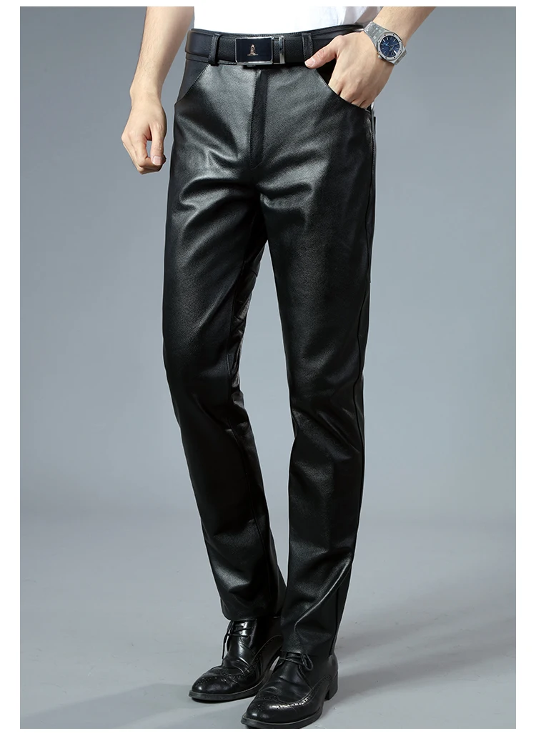 2025 men's first-layer cowhide leather pants, casual, new velvet thermal leather trousers
2025 men's first-layer cowhide leather pants, casual, new velvet thermal leather trousers