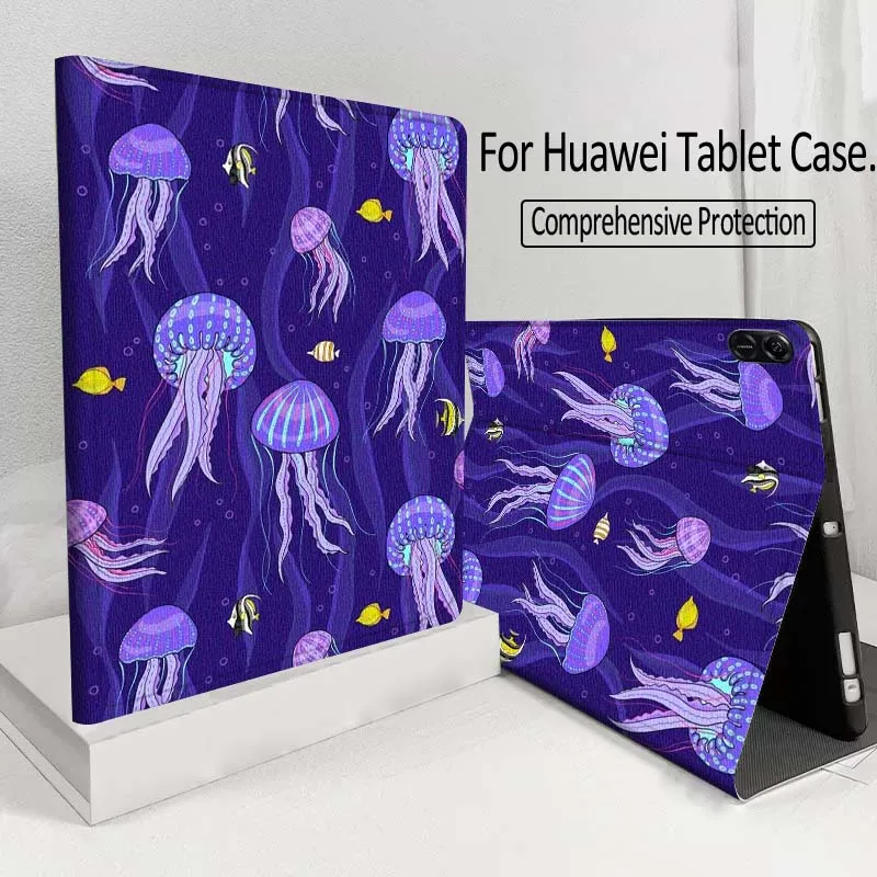 Anime Fish Jellyfish Design For Huawei MatePad M5 T5 SE 11 Pro Honor Tab 5 V7 V8 X9 GT 10.1 10.8 Inch Tablet Case
Anime Fish Jellyfish Design For Huawei MatePad M5 T5 SE 11 Pro Honor Tab 5 V7 V8 X9 GT 10.1 10.8 Inch Tablet Case