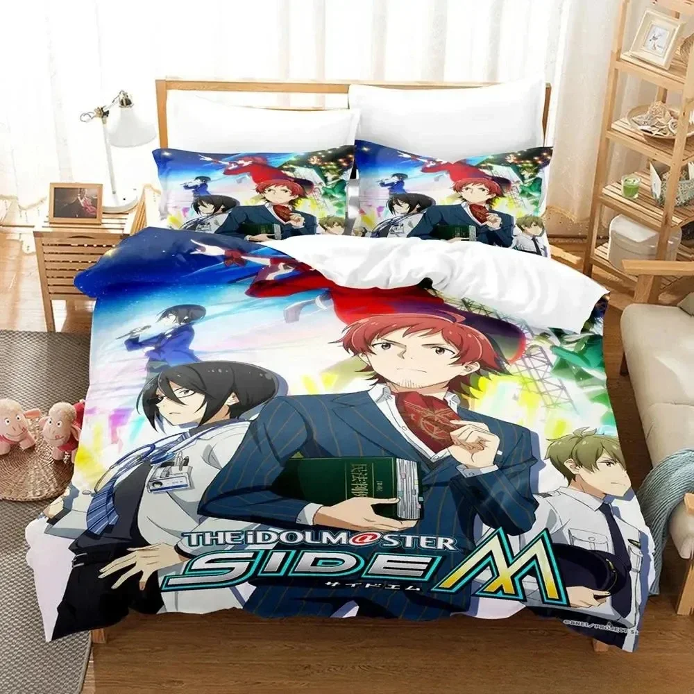 Kawaii THE IDOLM@STER SideM Bedding Set Single Twin Full Queen King Size Bed Set Adult Kid Bedroom Duvet cover Sets Anime Bed
Kawaii THE IDOLM@STER SideM Bedding Set Single Twin Full Queen King Size Bed Set Adult Kid Bedroom Duvet cover Sets Anime Bed