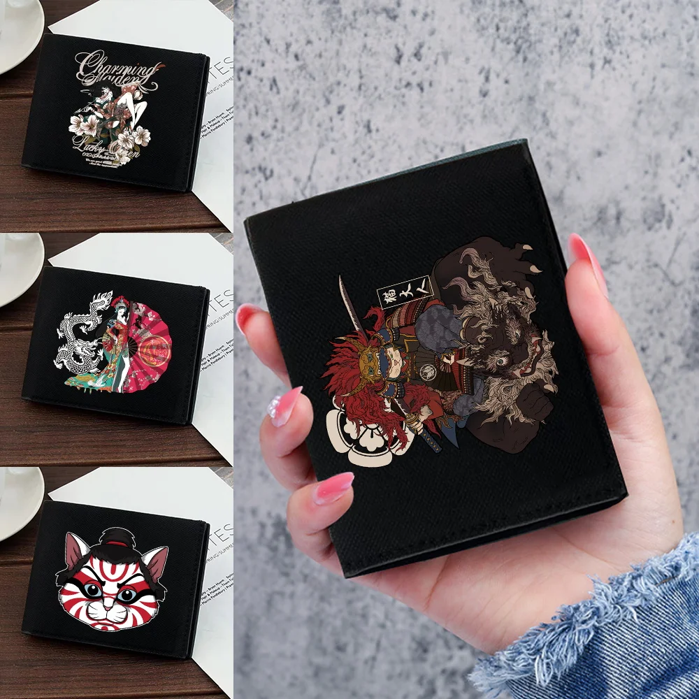 Wallet Mini Card Holder Simple High-quality Coin Pouch Id Card Holder Samurai Printing Series Pocketbook Credit Case Bag
Wallet Mini Card Holder Simple High-quality Coin Pouch Id Card Holder Samurai Printing Series Pocketbook Credit Case Bag