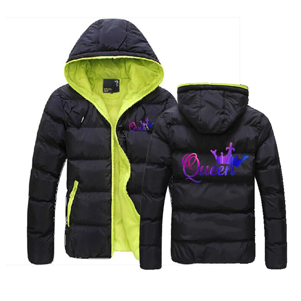 2024 King Queen Lovers Couples New Printing Men Spring and Autumn Cotton Jacket Casual Hooded Comfortable Solid Color Coat Tops
2024 King Queen Lovers Couples New Printing Men Spring and Autumn Cotton Jacket Casual Hooded Comfortable Solid Color Coat Tops