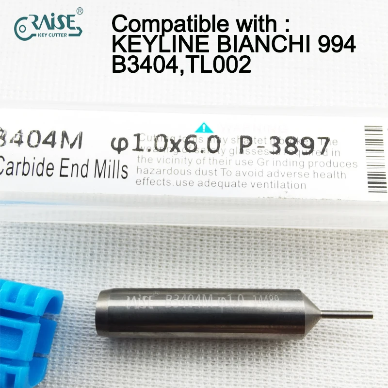 Фреза RAISE, совместимая с станком для резки ключей KEYLINE B3404 TL002 KEYLINE BIANCHI 949.
Фреза RAISE, совместимая с станком для резки ключей KEYLINE B3404 TL002 KEYLINE BIANCHI 949.