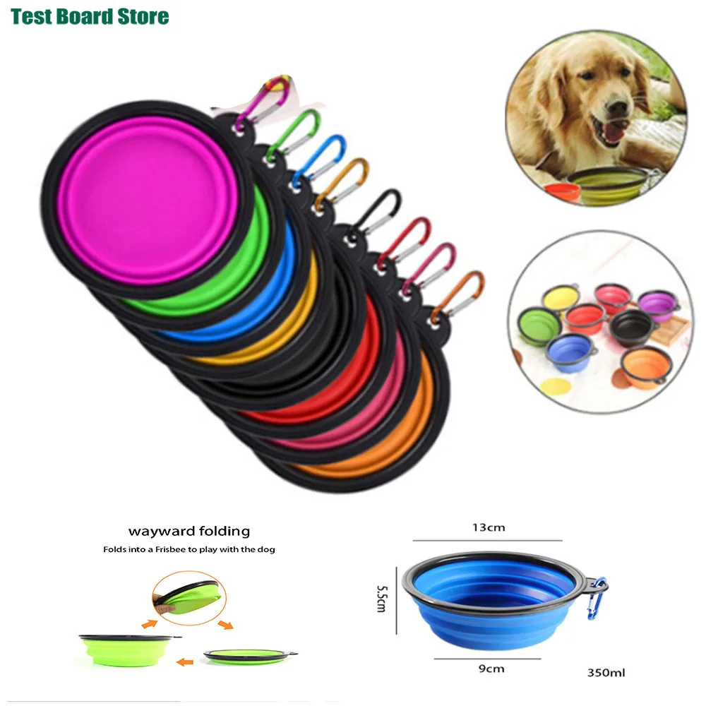1Pcs 350ml Collapsible Dog Pet Folding Silicone Bowl Outdoor Travel Portable Puppy Food Container Feeder Dish Bowl
1Pcs 350ml Collapsible Dog Pet Folding Silicone Bowl Outdoor Travel Portable Puppy Food Container Feeder Dish Bowl