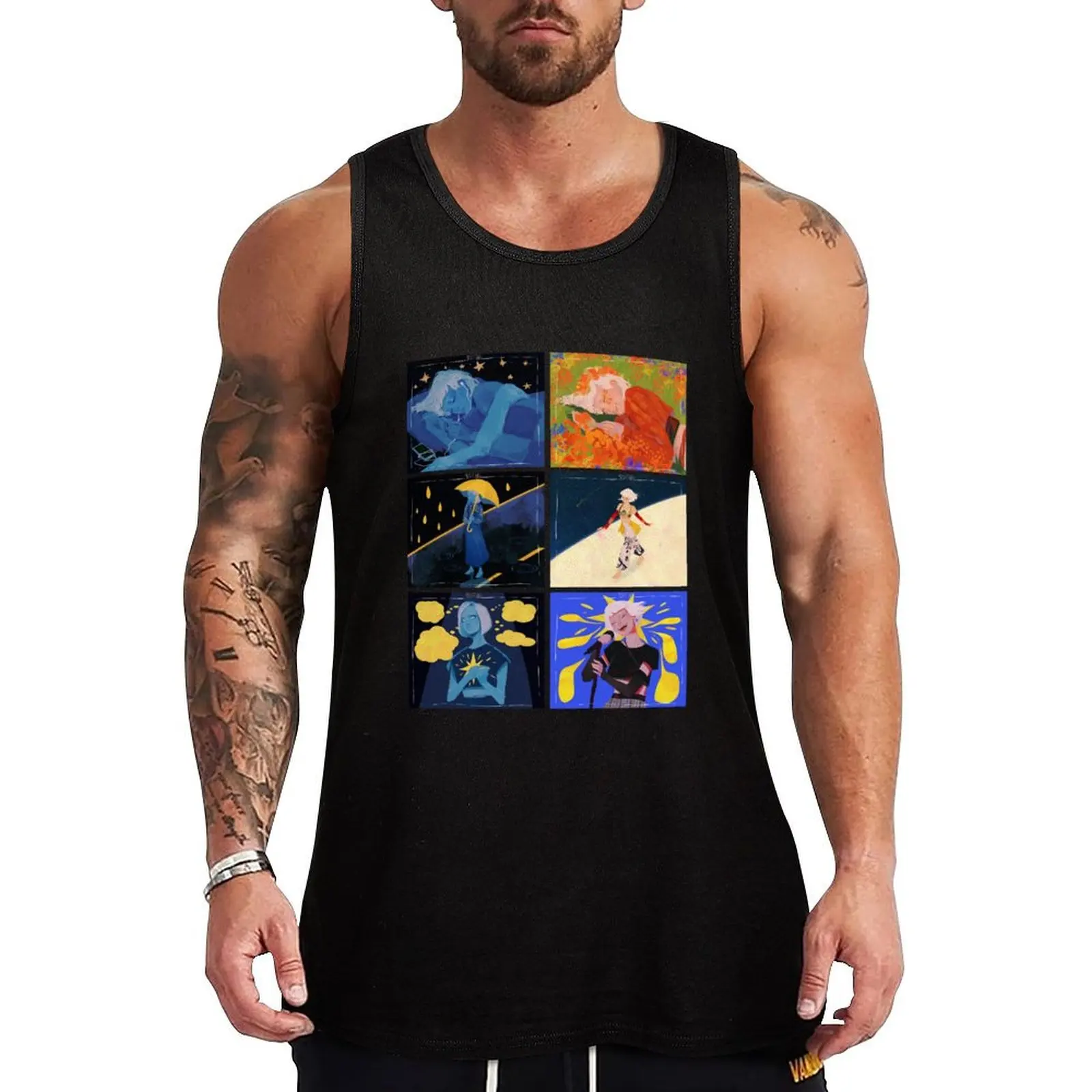 Daydreamer Set Tank Top Abstract Graphic Tank Top Art Print Sleeveless
Daydreamer Set Tank Top Abstract Graphic Tank Top Art Print Sleeveless