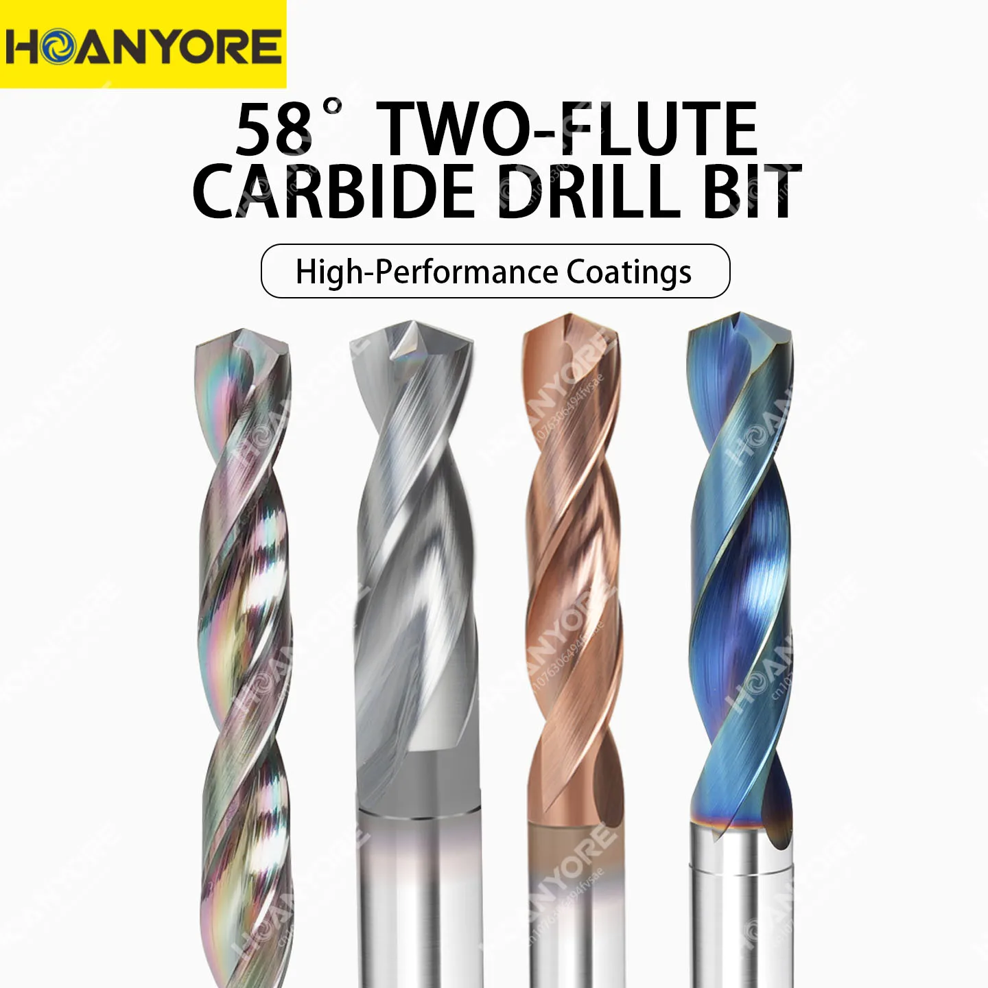 58 HRC Tungsten Carbide Drill Bit with High-Hardness Coating: Nano-Blue Straight-Shank Twist Drill for Stainless Steel
58 HRC Tungsten Carbide Drill Bit with High-Hardness Coating: Nano-Blue Straight-Shank Twist Drill for Stainless Steel