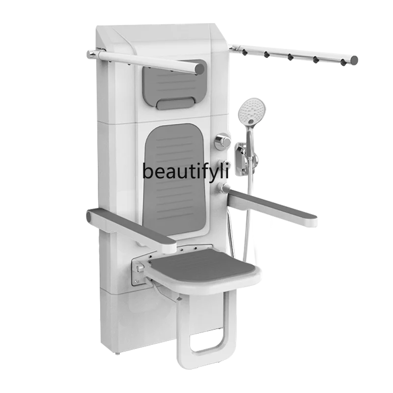Doccia termostatica Seduta Bagno seduto multifunzionale a parete per anziani Dispositivo da bagno Sedia bracciolo doccia pieghev
Doccia termostatica Seduta Bagno seduto multifunzionale a parete per anziani Dispositivo da bagno Sedia bracciolo doccia pieghev