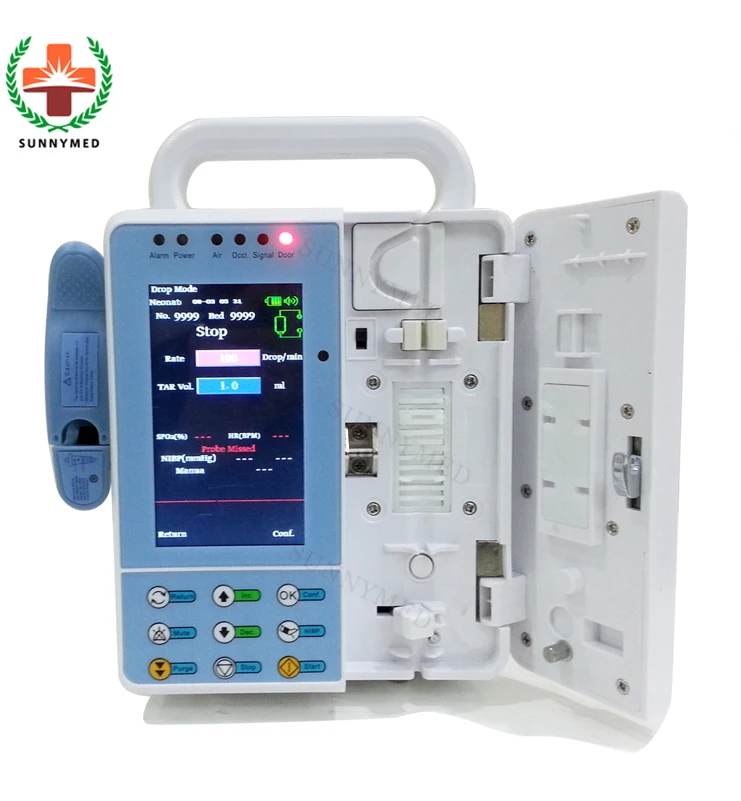 SY-G076-1 Quick delivery! portable iv infusion pump price with drip sensor
SY-G076-1 Quick delivery! portable iv infusion pump price with drip sensor