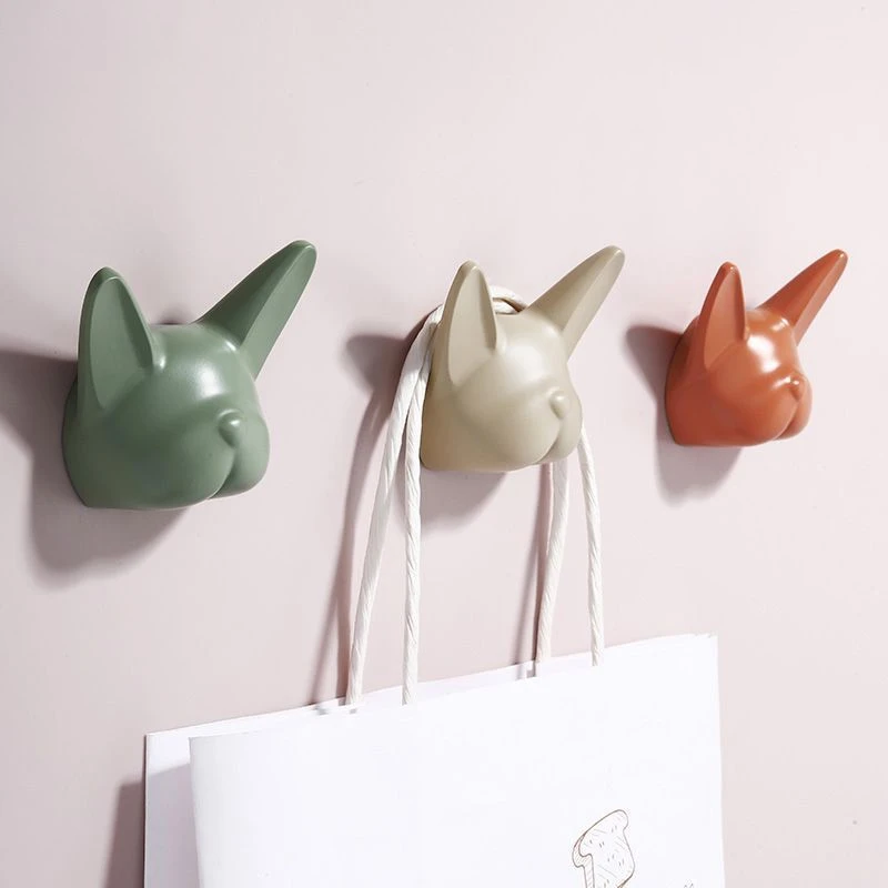 Bulldog Design Wall Hanging Hooks Coat Hook Bag Hat Rack Rackers Zinc Alloy Wall Decorations for Kis Hardware Fittings
Bulldog Design Wall Hanging Hooks Coat Hook Bag Hat Rack Rackers Zinc Alloy Wall Decorations for Kis Hardware Fittings