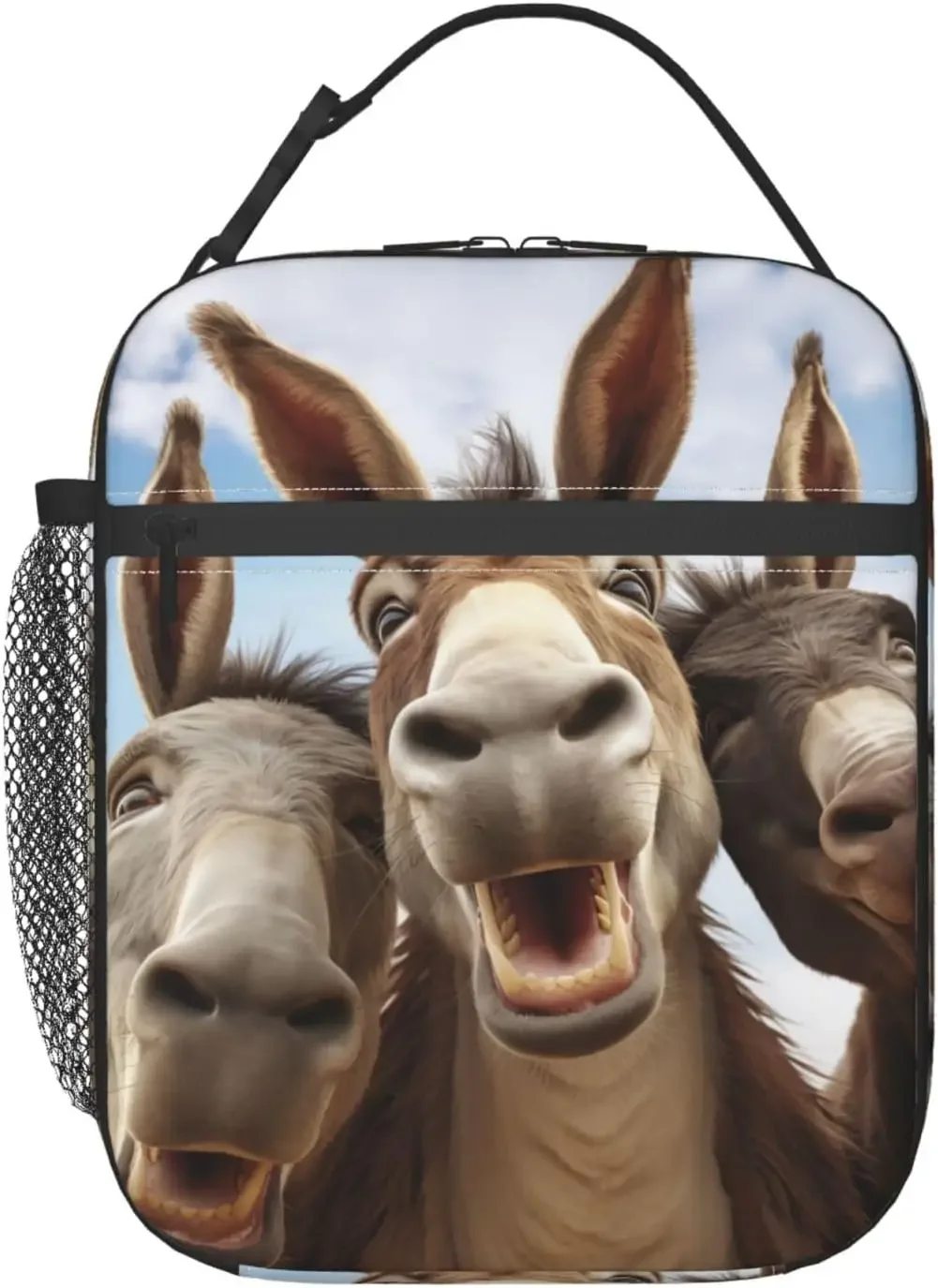 Lunch Box for Kids Girls Boys Funny Donkey Lunch Bag Cooler Tote Reusable Insulated Lunch Bag Container Gifts
Lunch Box for Kids Girls Boys Funny Donkey Lunch Bag Cooler Tote Reusable Insulated Lunch Bag Container Gifts
