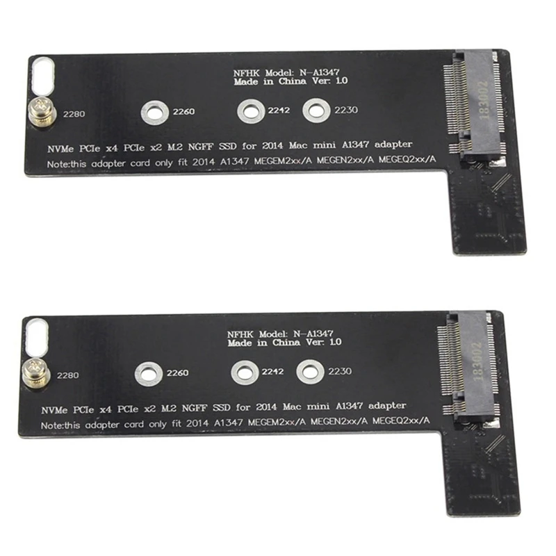 2X Новая карта преобразователя Nvme M2 SSD для Mac Mini 2014 A1347 MEGEN2 MEGEQ2 адаптер
2X Новая карта преобразователя Nvme M2 SSD для Mac Mini 2014 A1347 MEGEN2 MEGEQ2 адаптер