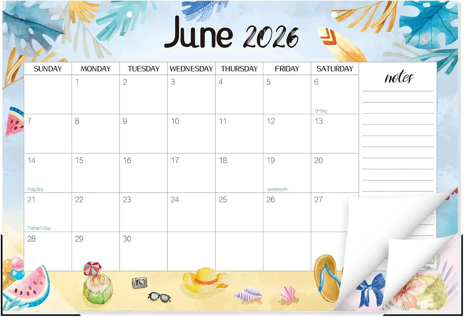 2026-2027 19-Month Desk Calendar, 17x11.5 Inch Monthly Planner with Corner Protectors, Thick Paper for Home Office
2026-2027 19-Month Desk Calendar, 17x11.5 Inch Monthly Planner with Corner Protectors, Thick Paper for Home Office