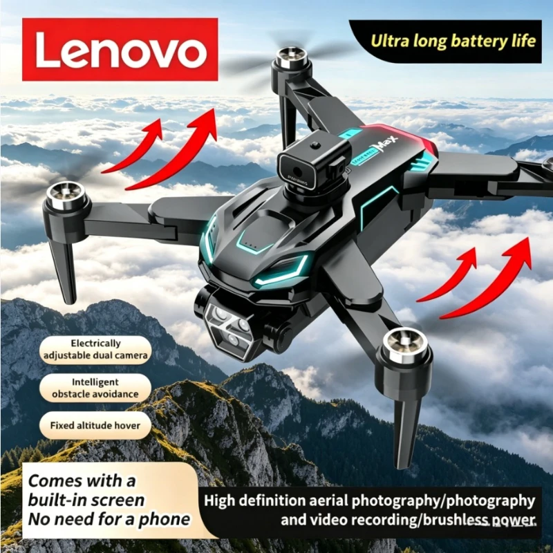 Lenovo M22 RC Foldable Drone 8K 4.3" Display, Long Endurance Brushless Motor, Optical Flow ESC 4K Aerial Photography
Lenovo M22 RC Foldable Drone 8K 4.3" Display, Long Endurance Brushless Motor, Optical Flow ESC 4K Aerial Photography