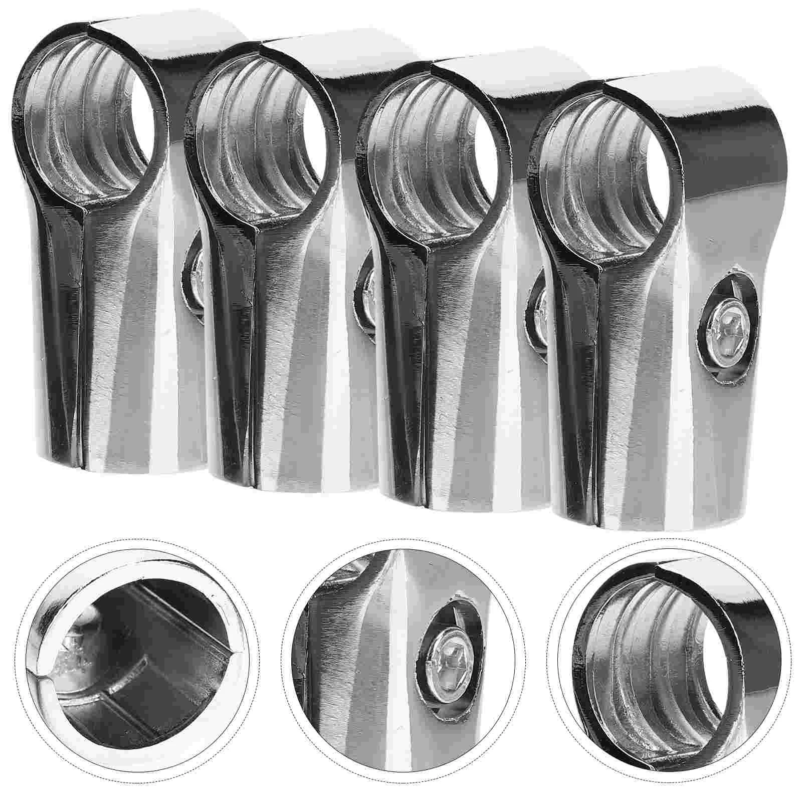 4 Pcs Cord Aluminum Pipe Joint Socket Closet Rod Connector Metal Holder Fitting for
4 Pcs Cord Aluminum Pipe Joint Socket Closet Rod Connector Metal Holder Fitting for