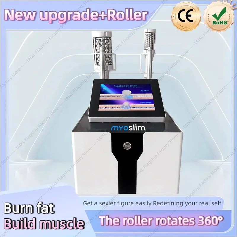 MYOslim EMS Roller Massage RF Magnetic Slimmig Thin Face Facial Lines Vest Line Shaping Perfect Curve Fat Burning Hip Slim Salon
MYOslim EMS Roller Massage RF Magnetic Slimmig Thin Face Facial Lines Vest Line Shaping Perfect Curve Fat Burning Hip Slim Salon