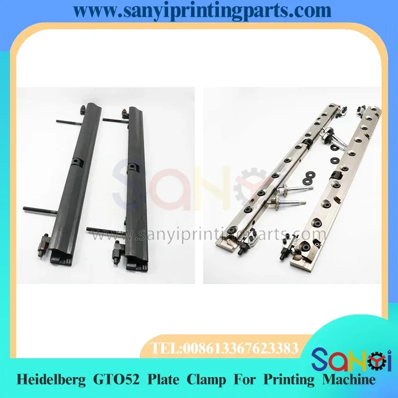 1 пара пластинчатых зажимов Heidelberg GTO52 для печатной машины
1 пара пластинчатых зажимов Heidelberg GTO52 для печатной машины
