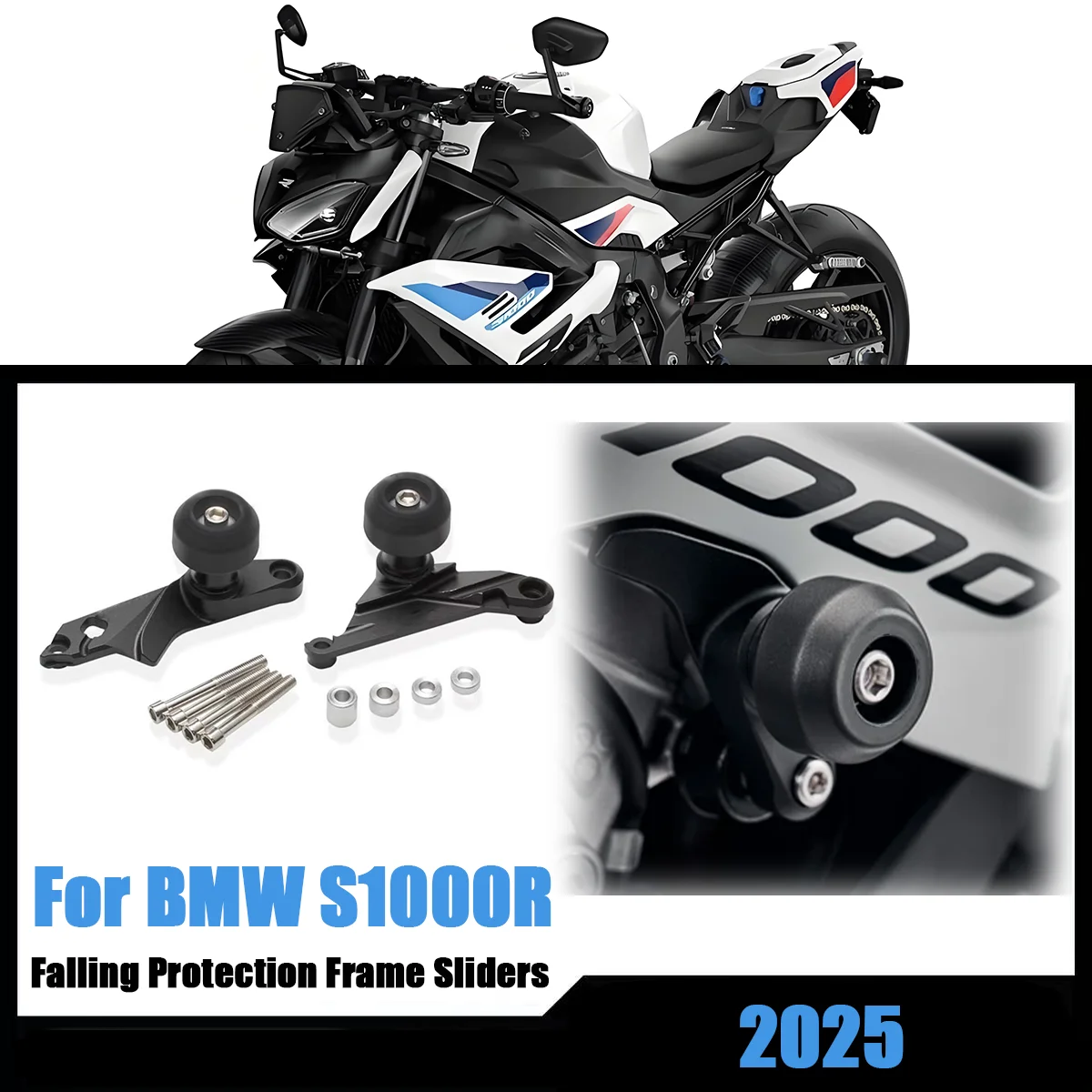 Для BMW S1000R s1000r 2021 2022 2023 2024 2025 аксессуары для мотоциклов, ползунки для рамы, защита от падения, защита от столкновений, накладка
Для BMW S1000R s1000r 2021 2022 2023 2024 2025 аксессуары для мотоциклов, ползунки для рамы, защита от падения, защита от столкновений, накладка