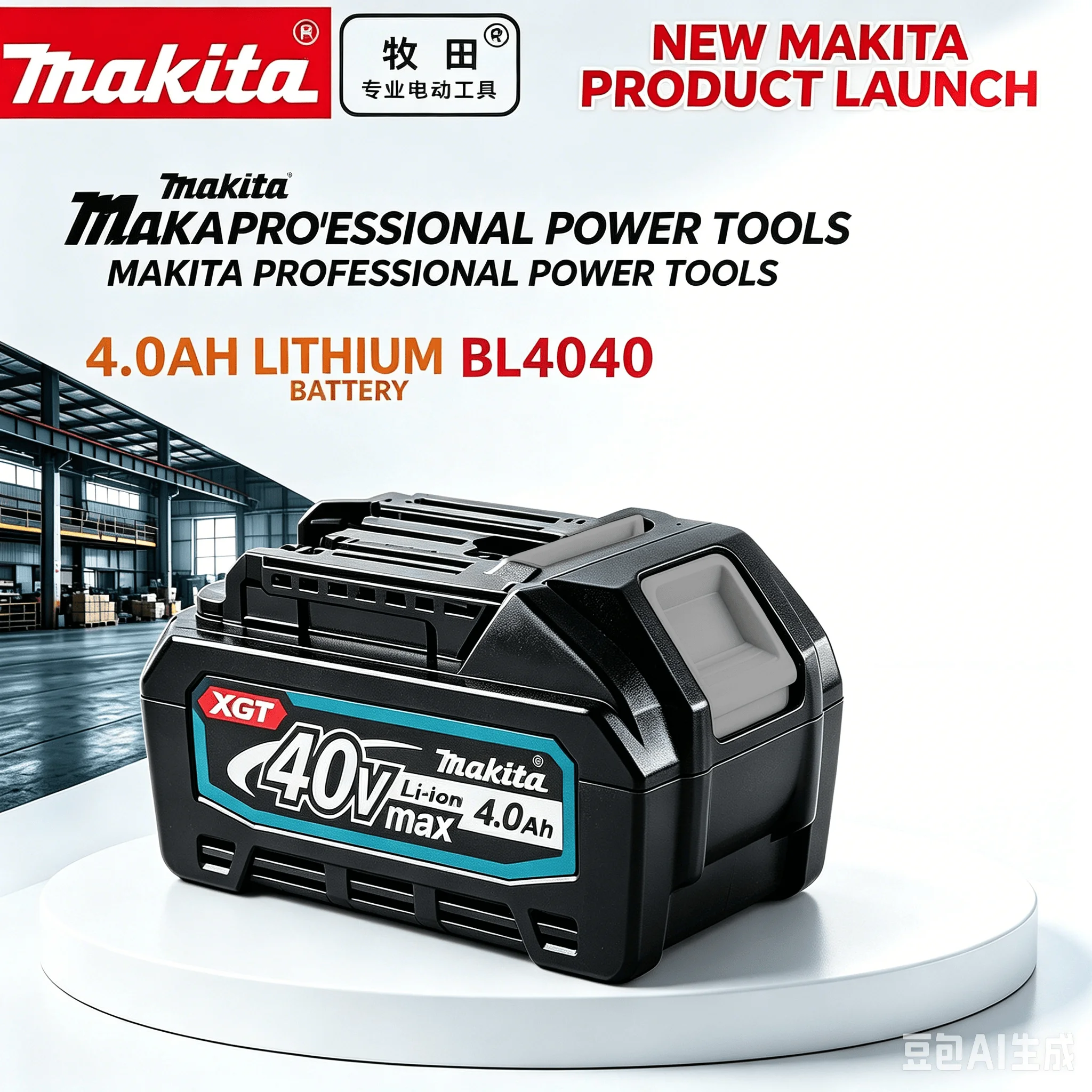 Makita LXT Series Long Lasting BL1860 40V 6000mAh Lithium Battery Replacement Compatible Cordless Power Tool Spare Battery
Makita LXT Series Long Lasting BL1860 40V 6000mAh Lithium Battery Replacement Compatible Cordless Power Tool Spare Battery